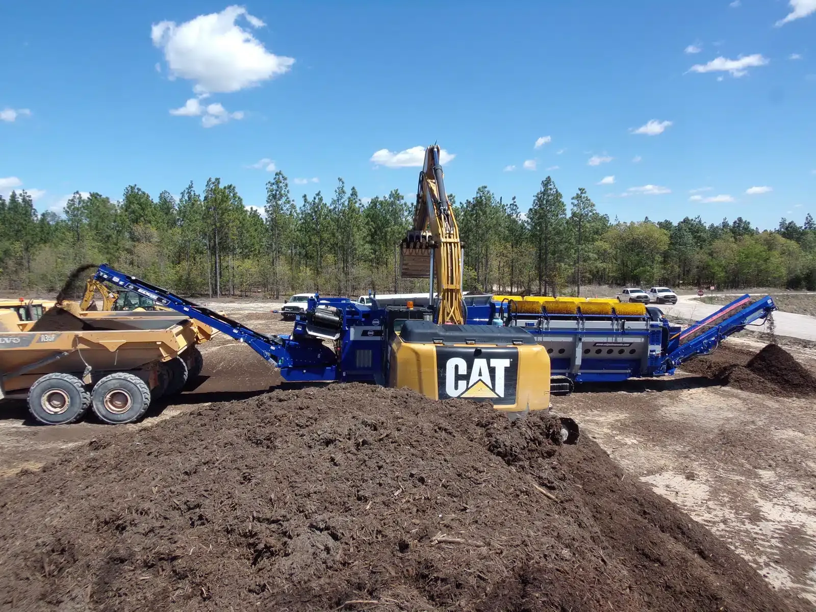 edge stacker on site in chilliwack bc