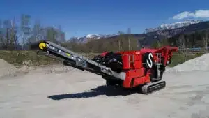 heavy duty mobile crusher