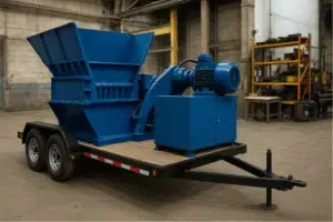 portable tire shredders in BC