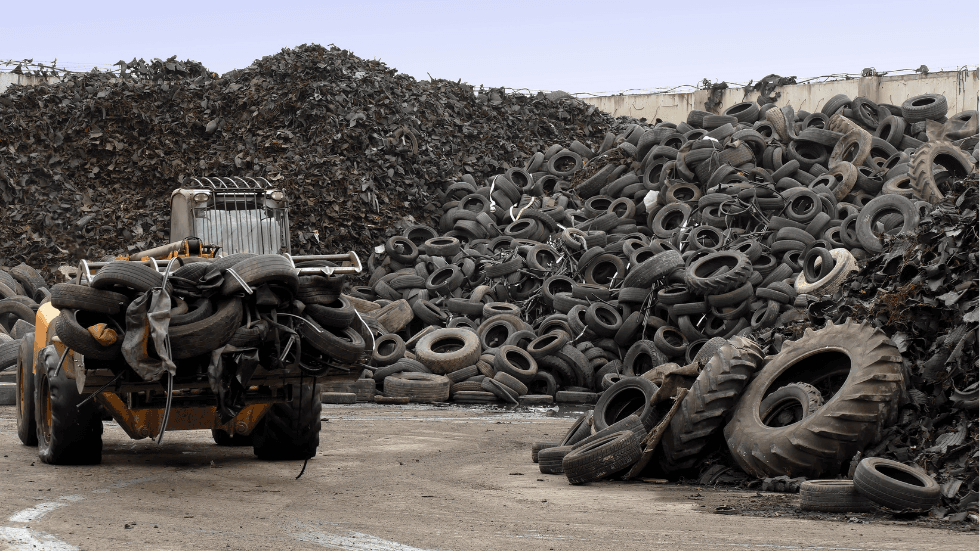 tire shredding machines in Canada