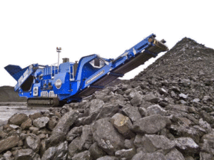 sizer equipment for rip rap