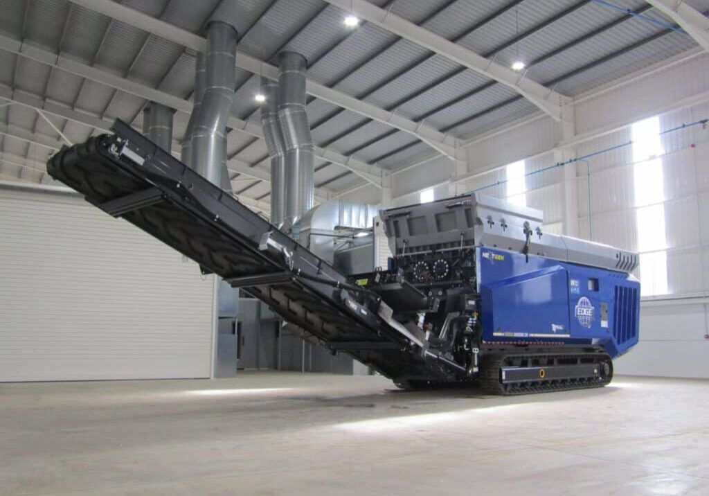edge high power industrial shredders